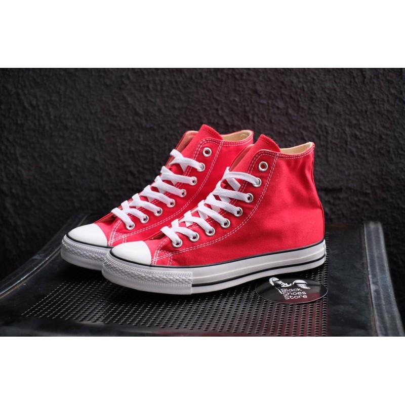 Converse chuck taylor allstar hi/แดงต่ําขาว