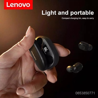 Lenovo Xt91 หูฟัง TWS Bluetooth 5.0 ระบบเสียงสเตอริโอ Standard Edition หูฟังบลูทูธ uVnA