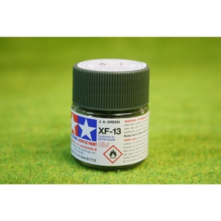 สีสูตรน้ำทามิย่า Acrylic XF13 JA Green 10ml