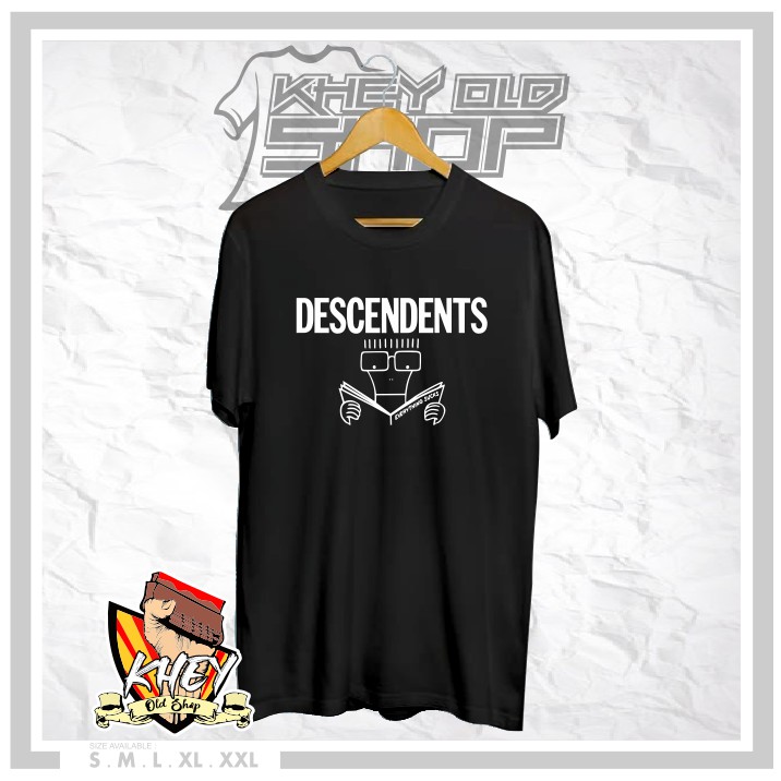 เสื้อยืดวง DESCENDENTS COOL DESCENDENTS PUNK ROCK MUSIC CLOTHES - KHEY OLD SHOP