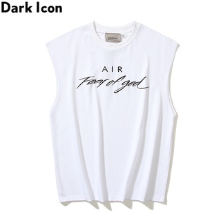 Fear OF GOD FOG เสื้อกั๊กแขนกุด พิมพ์ลายตัวอักษร สไตล์สตรีท สําหรับผู้ชาย และผู้หญิง