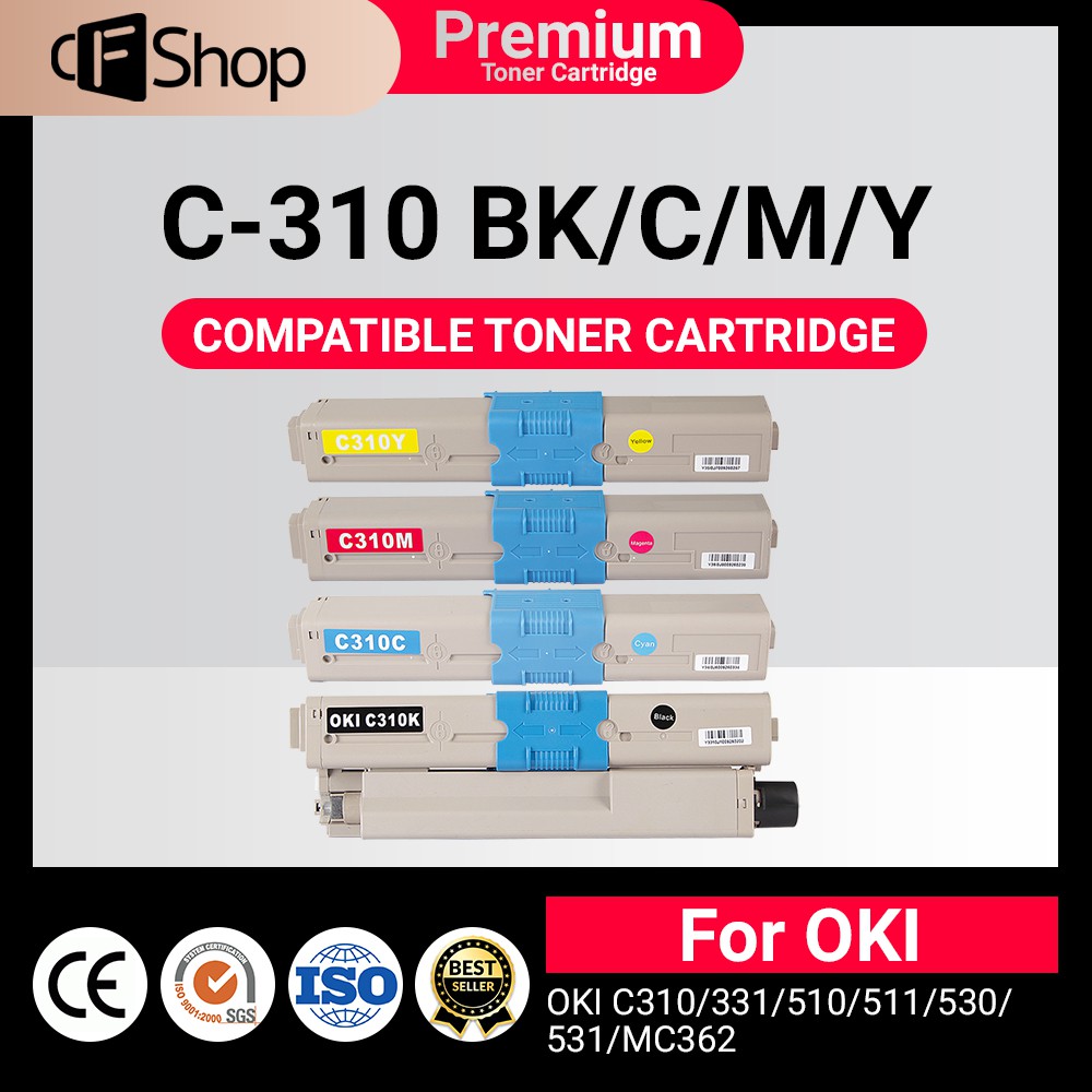 CFSUPPLY C310/C-310/OKI 44469818/44469757/44469756/44469755 ใช้สำหรับเครื่องปริ้น OKI C310/C330/C331
