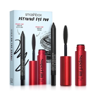 แท้💯% [เคาน์เตอร์อเมริกา/เช็คใบเสร็จได้] Smashbox Always on Gel Eye Liner &amp; Super Fan Mascara Set