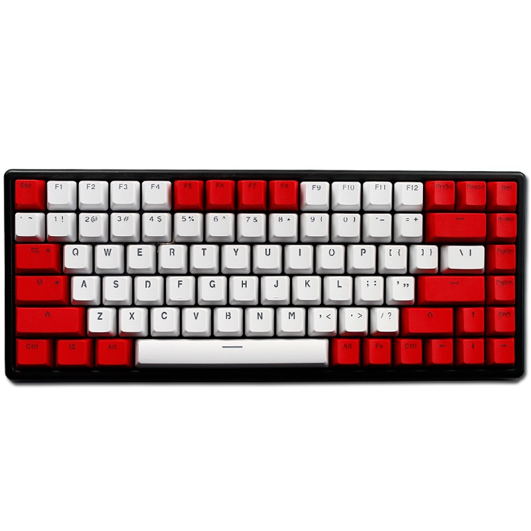 Keycap Rk84 Keychron Akko 3084 แป้นพิมพ์แป้นพิมพ์ Pbt 84 คีย์แบบโปร่ง