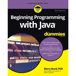 Beginning Programming with Java for Dummies