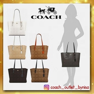 COACH 1665 MOLLIE TOTE IN SIGNATURE CANVAS