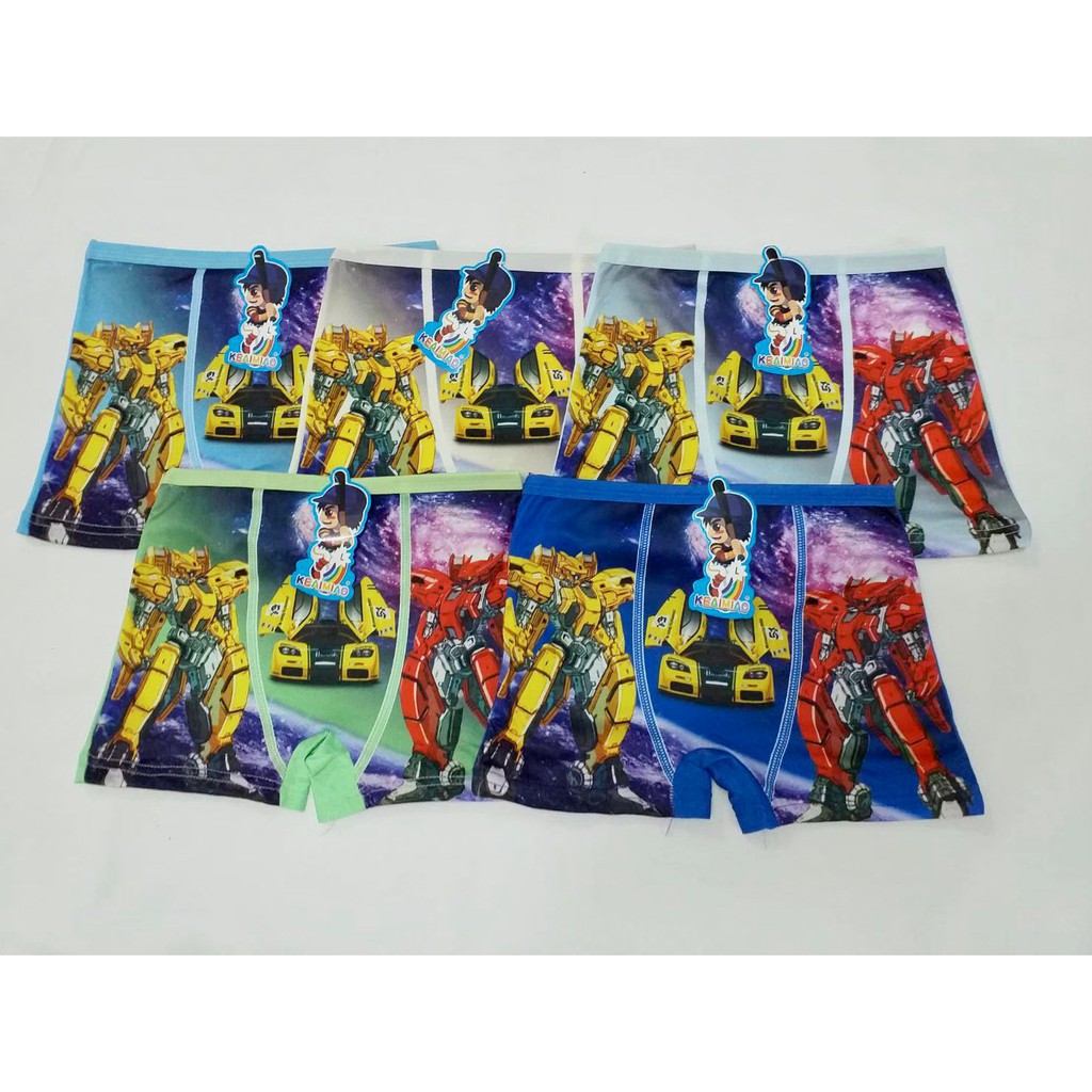 กางเกงในเด็กชาย Boy 1 ตัว sizeM-xxL คละสี ลาย #1ในไทย Comfortable Boys Cartoon Underwear เด็กผู้ชาย - รูปที่ 6