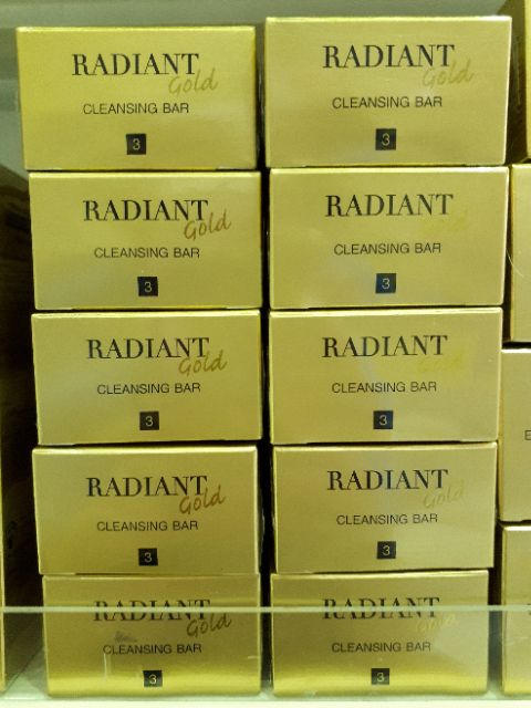 IR2103 เรเดี้ยนโกลด์ สบู่ก้อนล้างหน้า IR Beautina Radiant Gold Cleansing Bar 100g.
