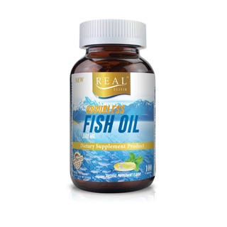 💙 Real Elixir FISH OIL 1000 Mg. (30 เม็ด)