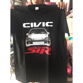 ชุดเซ็ต 2 ชิ้น - CIVIC SIR เสื้อแข่งรถเสื้อแข่งเสื้อเชิ้ตเสื้อแข่งเสื้อยืดเสื้อยืดสําหรับผู้ชายที่ก