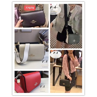 【พร้อมส่ง】F.A ว่าแท้100% COACH 76698 76699 76700 77979 กระเป๋าสะพายสุภาพสตรี  กระเป๋าสะพายไหล่สุภาพสตรี / กระเป๋า Messen