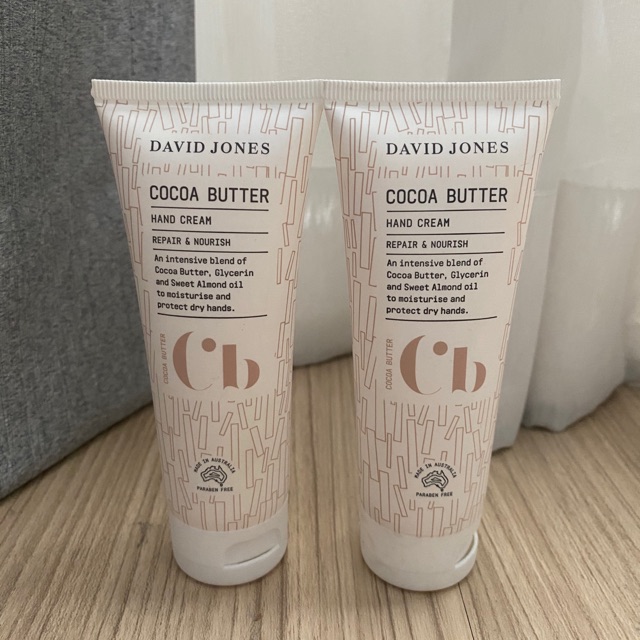 ครีมทามือ กลิ่น cocoa butter ของDavid Jones 75ml.