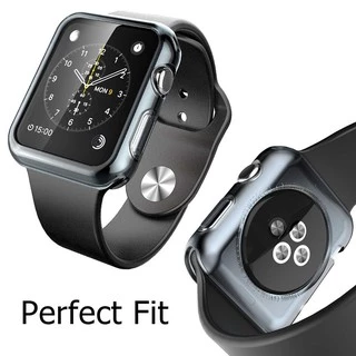 เคสซิลิโคนใสแบบนุ่ม (ไม่มีหน้าจอ) เข้ากันได้กับ Apple Watch 49/46/45/41/44/40/42/38mm Series Ultra/11/10/9/8/7/SE/6/5/4/3/2/1