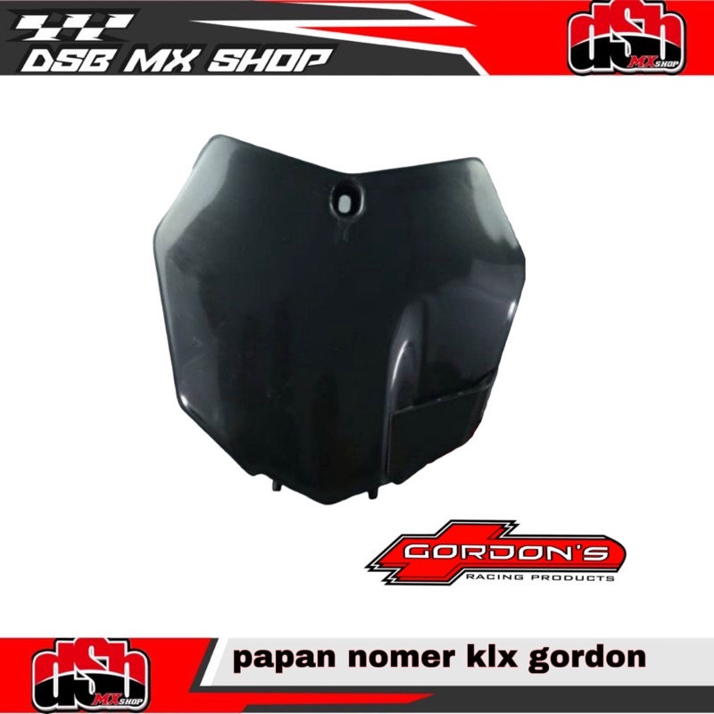 จานตัวเลข GORDON GORDON BODYSET NUMBER PLATE