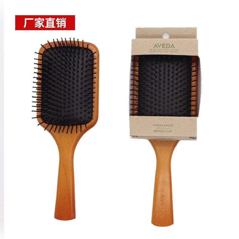 Aveda Paddle Brush MINI-BROSSE CLUB หวีไม้สุดฮิต แปรงหวี Aveda