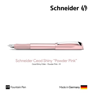 Schneider Ceod Shiny "Powder Pink" Fountain Pen - ปากกาหมึกซึมชไนเดอร์