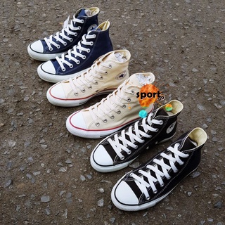 รองเท้าผ้าใบ คอนเวิร์ส แบบหุ้มข้อ Converse Chuck เทย์เลอร์ All Star Hi Sneaker 11-B000 พร้อมส่ง