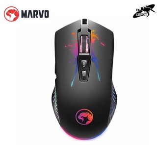 MARVO M-116 เมาส์เกมมิ่ง มาโครได้ DPI 1200-7200