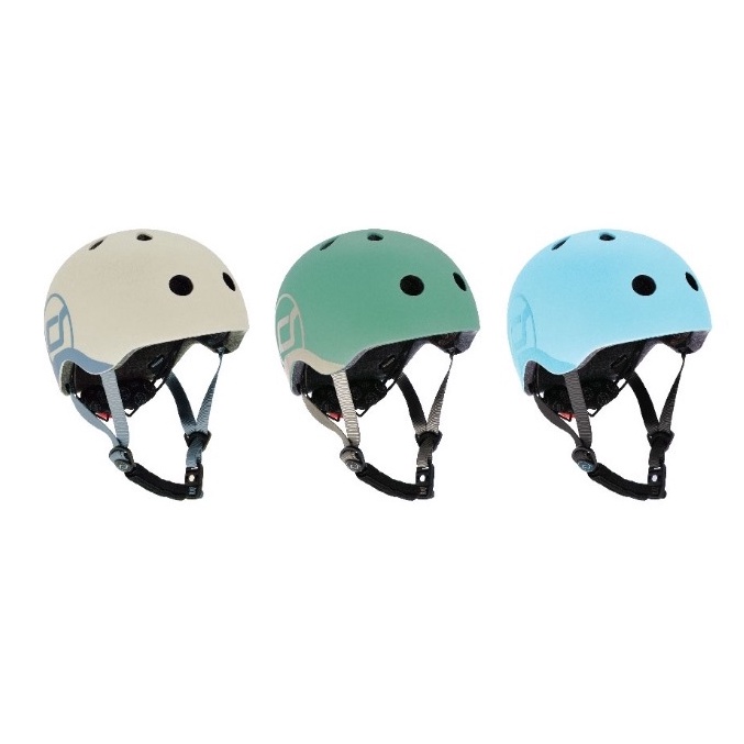 【พร้อมส่ง】Scoot & Ride Highway Helmet หมวกกันน็อคเด็ก สำหรับเล่น Scooter สวมใส่ง่าย มาพร้อมไฟ Led 3 ระดับ