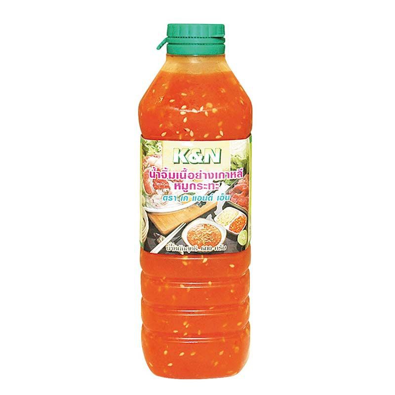 เคแอนด์เอ็น น้ำจิ้มเนื้อย่าง 600 กรัม K&N Grilled Beef Dipping Sauce 600g