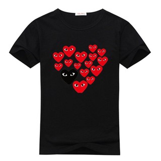 Comme Des Novelly Garcons Black School Style Round Neck Mens Cotton Short Sleeve Gildan T Shirts Fathers Day GiftS-5XL