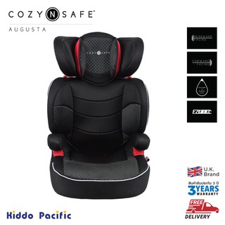 [ใช้ 2 โค้ดลดเพิ่ม] Cozy N Safe Augusta Carseat - Isofix Black คาร์ซีทสำหรับเด็กน้ำหนัก 15-36 Kg