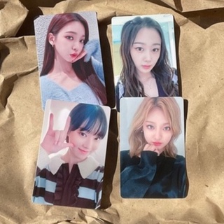 [ของแท้/ พร้อมส่ง] การ์ด withfans aespa วิทแฟน yizhiyu karina คาริน่า giselle จีเซล winter วินเทอร์ ningning หนิงหนิง