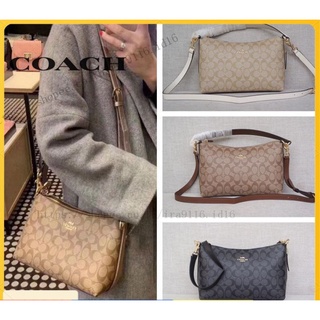 COACH 85696 กระเป๋าสะพายสุภาพสตรีกระเป๋าสะพายใต้วงแขนกระเป๋าแฟชั่นกระเป๋าถือกระเป๋าสะพายข้างกระเป๋าสตรีมัลติฟังก์ชั่นพร้