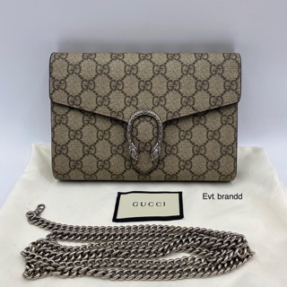 Used like newwww Gucci woc dionysus ด้านในสีเบจ y.2020