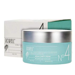 ACWELL No4 Aqua Clinity Cream ขนาด 50 ml มอยเจอรไรเซอร์เนื้อเจล ที่อ่อนโยน