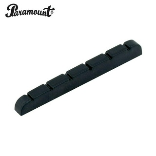 Paramount® NT-EG หย่องบนกีตาร์ไฟฟ้า แบบบาง สีดำ (Electric Guitar Nut)