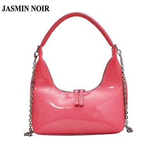 Jasmin Noir กระเป๋าถือ หนัง PU สายโซ่ สําหรับผู้หญิง