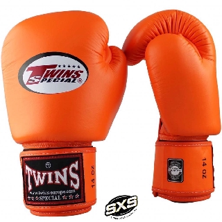 TWINS BOXING GLOVES BGVL3 ORANGE