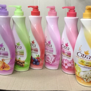 Citra โลชั่นซิตร้า หัวปั๊ม 1ขวด (คละสีได้)