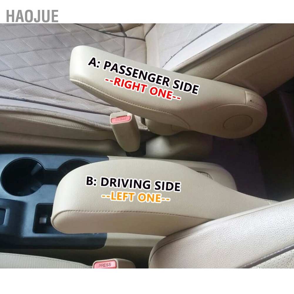 [คลังสินค้าใส][Ready Stock] ปลอกหนังไมโครไฟเบอร์สําหรับที่พักแขนเบาะรถยนต์ Honda Crv 2010-2017