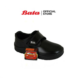 Bata Disney บาจา ดิสนีย์ รองเท้าเด็กนักเรียน รองเท้านักเรียน เด็กเล็ก รองเท้าเด็กอนุบาล ใส่สบาย ลดแบคทีเรีย สีดำลายคาร์ รหัส 3416622