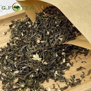 ชามะลิ ชาต้าหงเผา ชาเขียว 100gและ400g ราคาส่ง茉莉花茶 大红袍