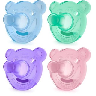 🇺🇸 USA 🇺🇸 จุกหลอก AVENT แพคคู่ BPA Free Soothie Pacifier, สำหรับทารก 0-3 เดือน