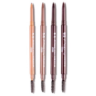 Mille 6D Slim Brow Pencil Waterproof ดินสอเขียนคิ้วหัวสลิม