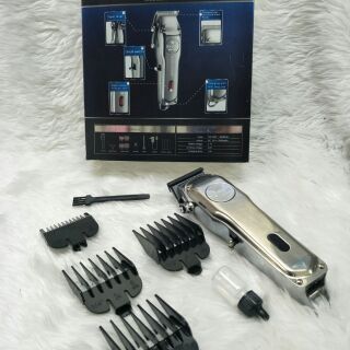 รุ่นใหม่Kemei  รุ่น KM-1994. ไร้สายชาจเก็บไฟอลูมิเนียมกั้นน้ำไม่เป็นสนิท. มีเลขพลังงานบอกมีหวีรอง4เบอร์ เเปรง น้ำมัน