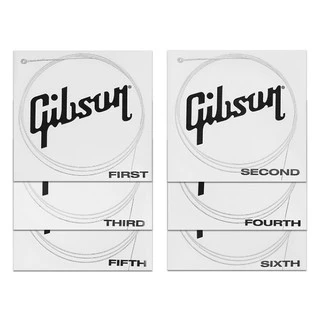 Gibson strings สายกีต้าร์อะคูสติกแบบใส