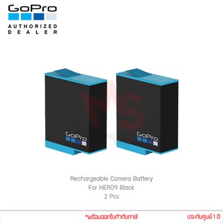 GoPro rechargeable battery แบตเตอรี่ for hero 9 hero 10 ชุด 2 ชิ้น ประกันศูนย์