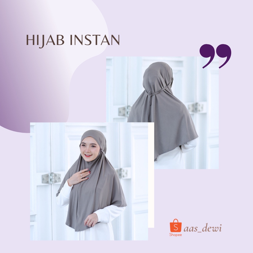 MYSOORA INSTANT HIJAB / JERSEY HIJAB / SPORTS HIJAB / HIJAB ที่เข้ากันได้