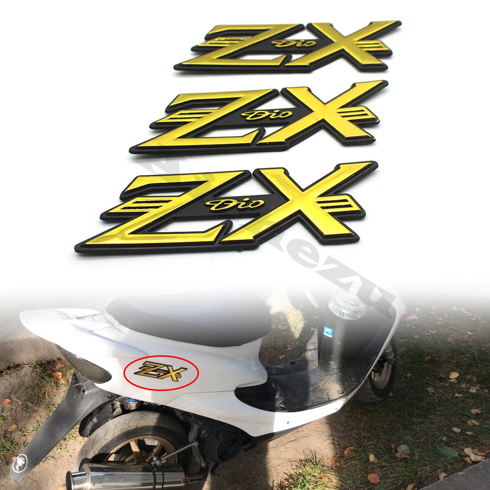 สติกเกอร์โลโก้ สําหรับติดตกแต่งรถจักรยานยนต์ สกูตเตอร์ Honda DIO ZX AF34 AF35