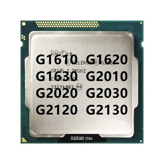 หน่วยประมวลผล CPU แกนคู่ G1610 G1620 G1630 G2010 G2020 G2030 G2120 G2130 LGA 1155