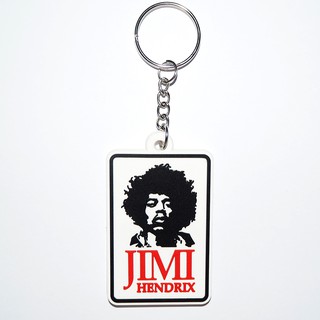 พวงกุญแจยาง Jimi Hendrix จิมิ เฮนดริกซ์