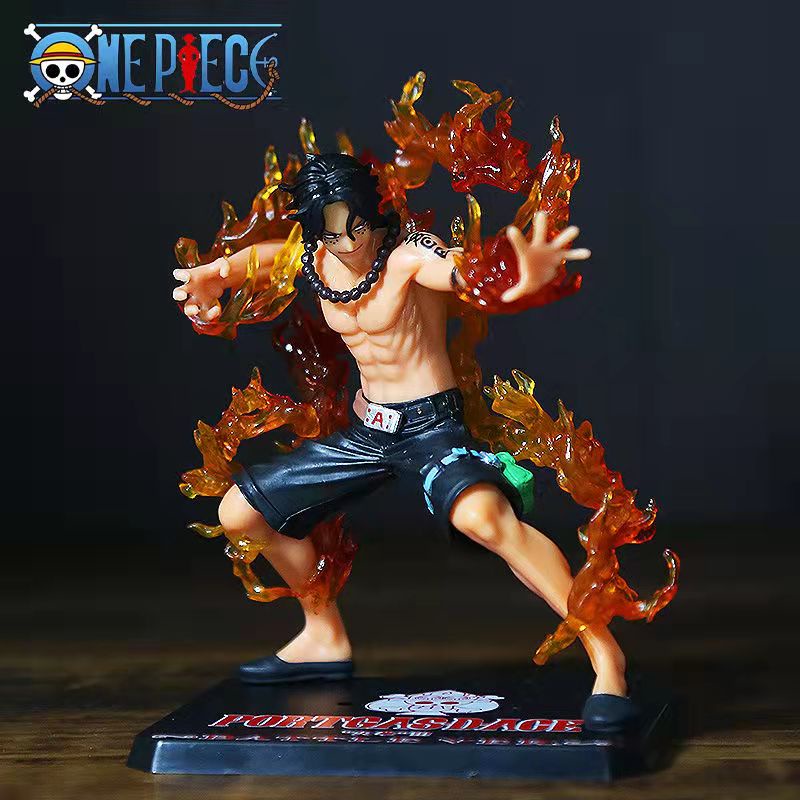 One Piece Ace รูป One Piece Fire Fist Ace รูปเครื ่ องประดับ