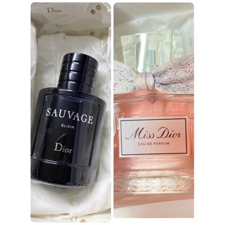 น้ำหอมแท้ 💯Nobox #น้ำหอม Dior Sauvage EDP 100 ML #Dior Addict EDT 100ML # Miss dior Absolutely Blooming