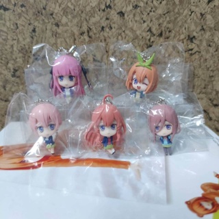 พวงกุญแจ The Quintessential Quintuplets Gashapon เจ้าสาวผมเป็นแฝดห้า