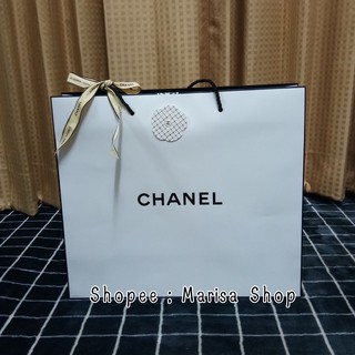 แท้ !! ถุงกระดาษ Chanel  / ถุงกระดาษชาเนล